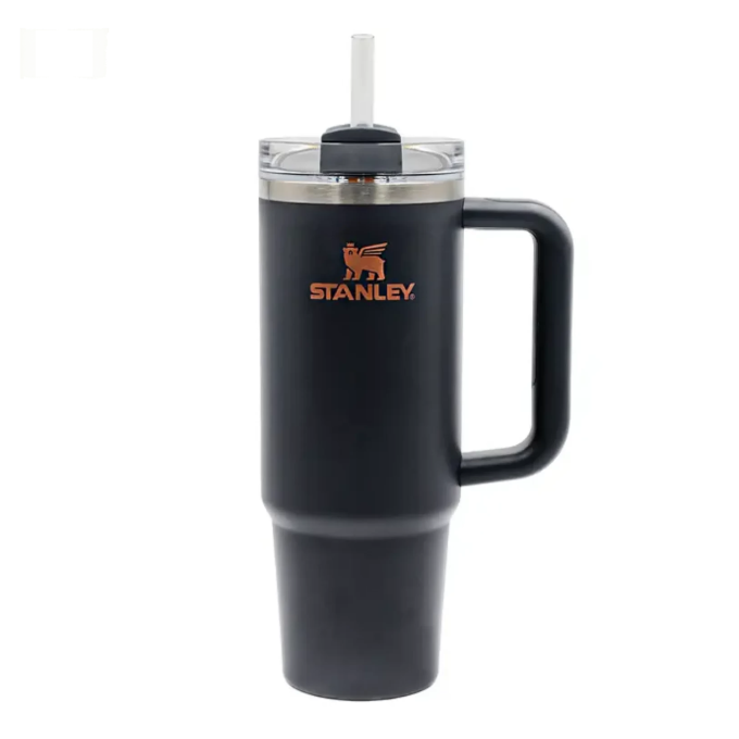 Термокружка Stanley Quencher H2,0 0,88 л с трубочкой, серая (10-11912-150)